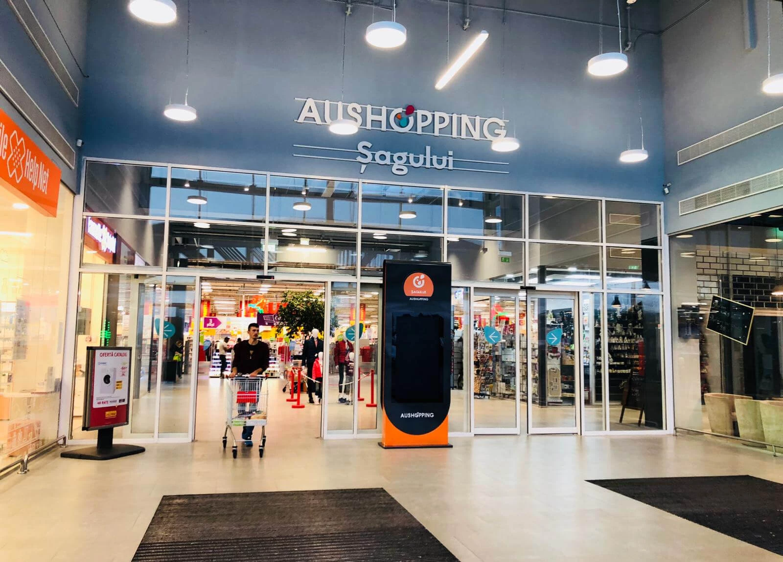 Centrul Comercial Auchan Timișoara Sud devine Centrul Comercial Aushopping Șagului!