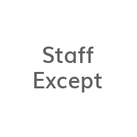 Staff Except