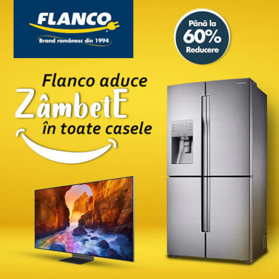 Flanco aduce Zâmbete în toate casele cu reduceri de până la 60%