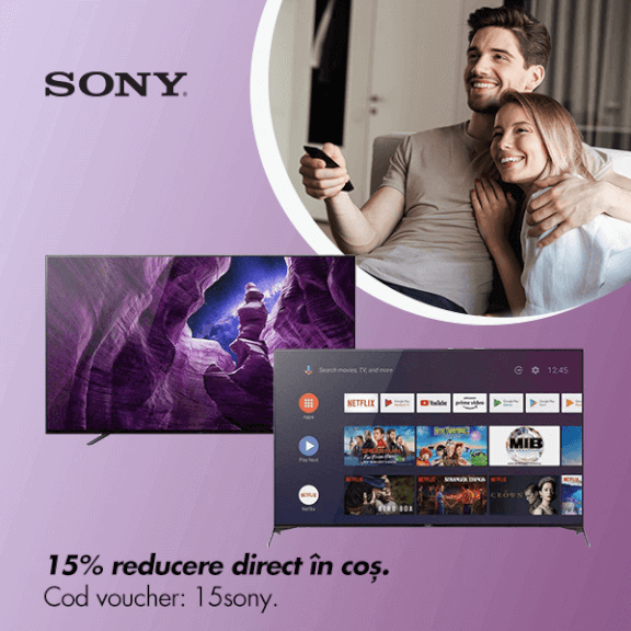 Flanco: 15% Reducere la televizoarele Sony